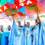 Tinubu Accuses Opposition of Creating Hunger, Poverty at APC Campaign Flag-Off